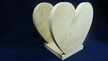 Podwójne drewniane serce na podstawce (1)